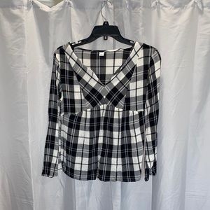 Plaid Top